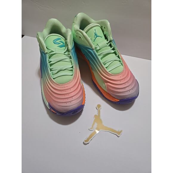Nike Kids Jordan Luka 3 HQ4920-300 Multicolor Lace-Up Sneakers Shoes Size 7Y - Picture 13 of 16